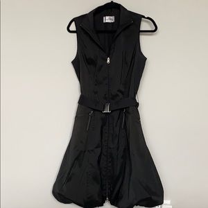 Joseph Ribkoff Black Zipper Dress